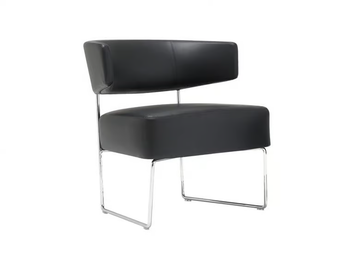 TAURO BU4203 - Sled base upholstered easy chair by Andreu World - view 2